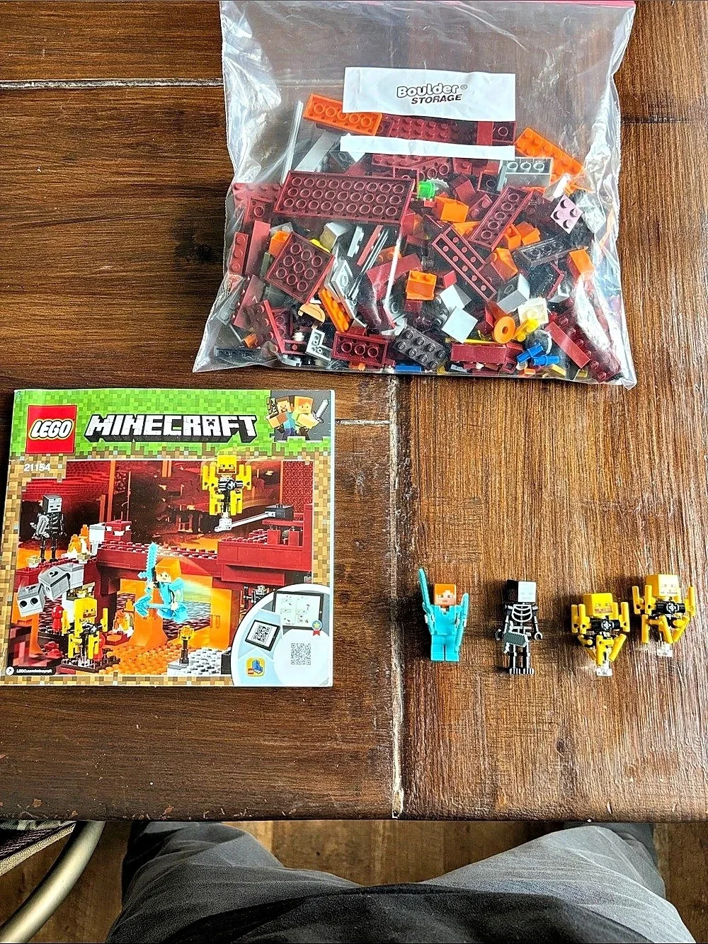 LEGO The Nether Fortress Minecraft Set 21154